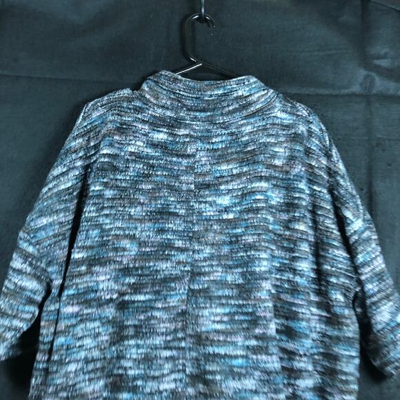 Silence + Noise Womens Sweater Multicolored Mock Long Sleeve Soft Medium - Picture 10 of 11